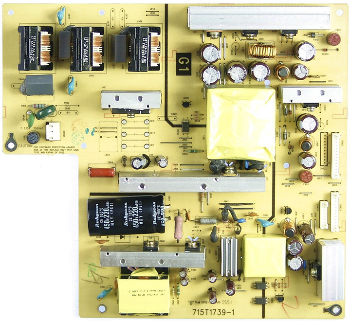 SONY 1-789-467-11 / 715T1739-1 POWER SUPPLY FOR KLV-32U100M